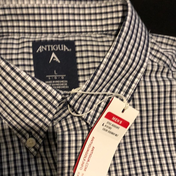 Men’s Antigua WV Button down size Large - Picture 4 of 4